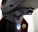 Golden Companion 3-Wheel Full-Size charging port, close-up