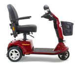 Golden Companion 3-Wheel Full-Size in Crimson Red, left side profile