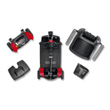 Pride Go Go Elite Traveller 2 4-Wheel mobility scooter disassembled into lightweight pieces for transport