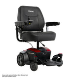 Pride Go Chair with the medium-back memory foam seat option