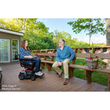 Pride Go Chair outdoors