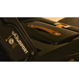 Golden Ally Sport: GP305 Black Carbon Fiber Pattern Seat Post