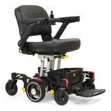 Golden Buzzaround CarryOn Power Chair: GP130 Orchid Pink Shroud Kit Left Turn