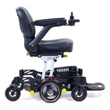 Golden Buzzaround CarryOn Power Chair: GP130 Velvet Red Left Profile