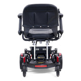 Golden Buzzaround CarryOn Power Chair: GP130 Velvet Red Rear