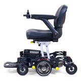 Golden Buzzaround CarryOn Power Chair: GP130 Velvet Red Right Profile