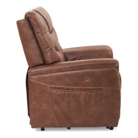 Dione in Acorn, power headrest detail