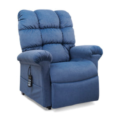 Golden Cloud Classic PR510 lift chair in Calypso, three-quarter view from the right