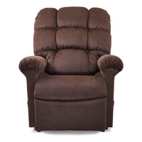 Cloud 4-Zone in brown, front view, slightly lifted