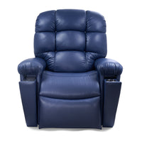 Cloud Supreme with Twilight in Night Navy, with the arm compartments open