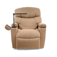 Cloud+ Luxe with Twilight in Camel, with the LED reading light fitted