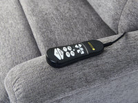 AutoDrive hand control on the arm of the Comforter with MaxiComfort