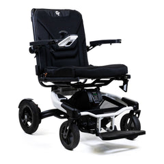 Travel Buggy Grand Tourer power wheelchair in white