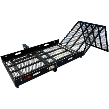 Harmar AL001 Universal Manual Carrier, platform with the loading ramp folded out