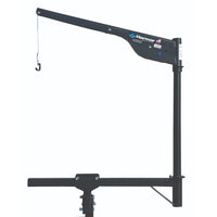 Harmar AL065 hoist lift shown from the front with the lifting strap extended