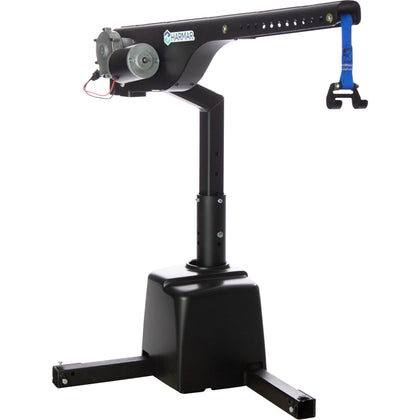 Harmar AL225 two axis inside hoist lift, front view