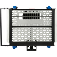 Harmar AL300RV platform folded, showing the 26 inch by 39 inch deck