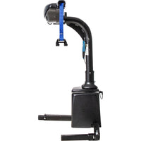Harmar AL425 inside hoist lift, side profile