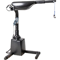 Harmar AL425HD inside hoist lift, boom and lifting strap