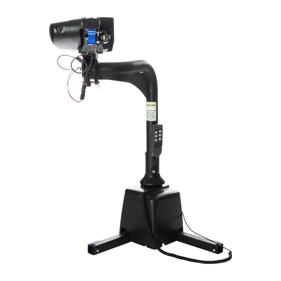 Harmar AL435T Tailgater truck lift, front angle