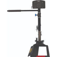 Harmar AL580 power wheelchair lift, full view of the mast and platform