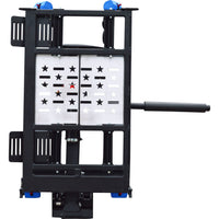 Harmar AL580HDX power wheelchair lift with the platform folded