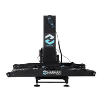Harmar AL600 Classic hybrid platform lift, front view with the platform folded