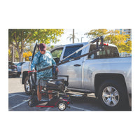 Harmar AL825CC Crew Cab truck lift fitted to a crew cab pickup