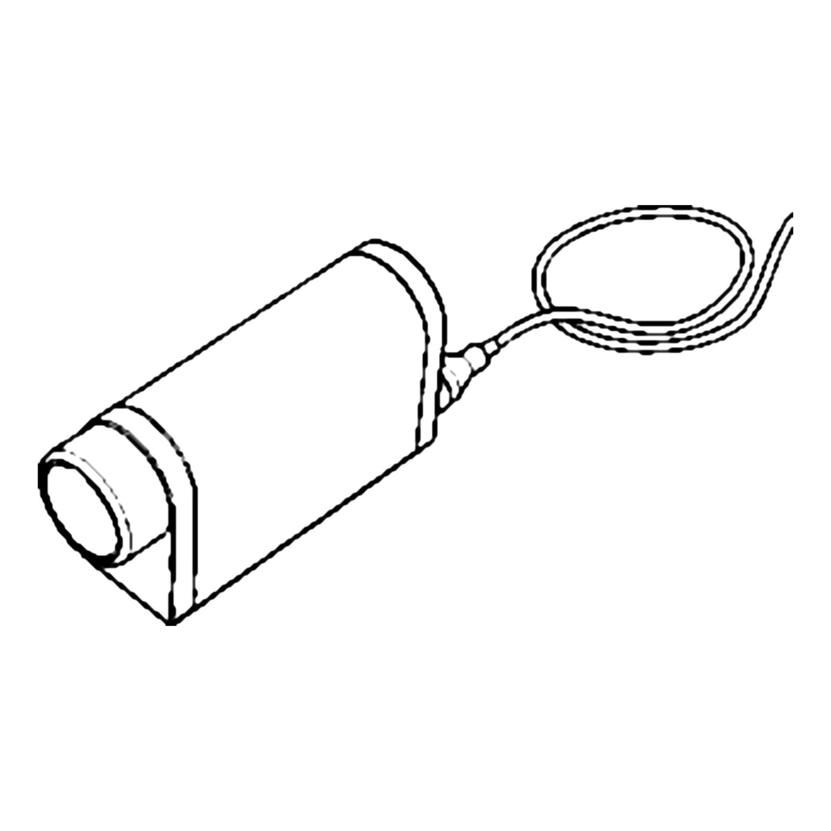 Joerns drawing of the Adaptive Power Cradle battery charger and its lead. The plug is left out, because the Joerns figure shows the UK version