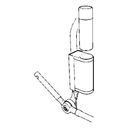 Joerns drawing of the Adaptive Power Cradle battery above its holder on the cradle