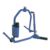 Hoyer Adaptive Power Cradle with its battery, actuator and hand control in the handle