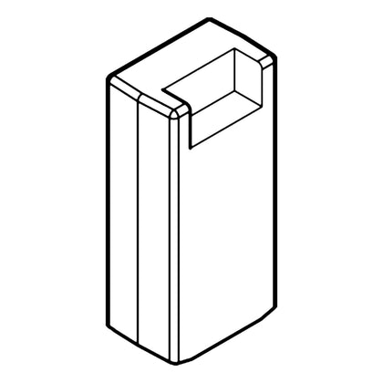 Joerns drawing of Hoyer battery pack 0Y0067 with its carrying recess