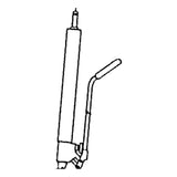 Joerns drawing of the hydraulic jack of the Hoyer HML400 with its pump handle