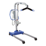 Hoyer Presence electric patient lift with powered base and 6-point spreader bar