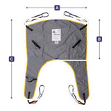 Hoyer Quick Fit Sling dimension drawing