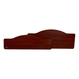 Invacare CS600 headboard and footboard in Biltmore Cherry, the Amherst style, shown in the 36" size. The 42" set is the same style, wider