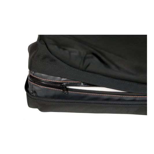 JAY Fusion Replacement Cover: JAY Fusion outer cover lifted to show the water resistant inner cover zipper
