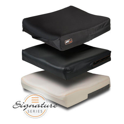 JAY Ion Replacement Outer Cover: JAY Ion layers: Ionic+ outer cover, inner cover and the dual layer foam base
