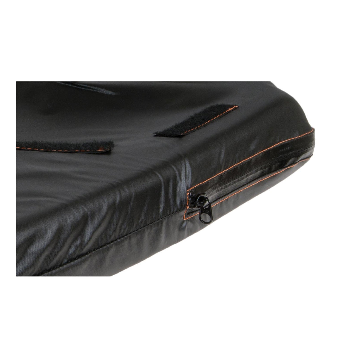 JAY X2 Replacement Outer Cover: JAY X2 outer cover zipper, close up