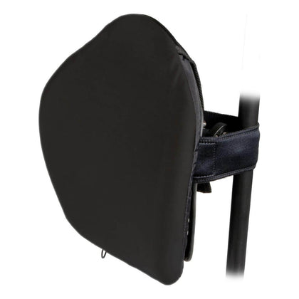 JAY Zip back mounted on a wheelchair back cane