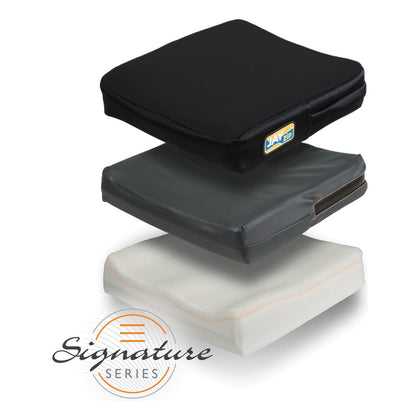 JAY Zip Replacement Outer Cover: JAY Zip layers: Ionic+ outer cover, inner cover and the dual layer foam base