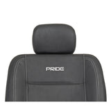 Close up of the memory foam high-back seat on the Pride Jazzy EVO 614