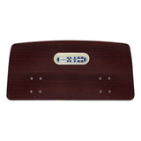Joerns Classical bed panel in Cordovan, with the AdvanceCare staff control set into the panel