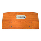 Joerns Classical bed panel in Spiced Cherry, with the AdvanceCare staff control set into the panel
