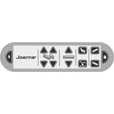 The optional AdvanceCare staff control panel that is built into the foot panel