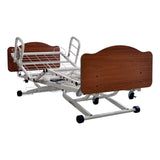 Joerns F025 assist handles mounted on a Joerns EasyCare bed