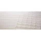 The thatched cut memory foam top layer of the PrevaMatt Alleviate