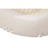 Cuts across the base of a PrevaMatt mattress, which let it bend with the bed
