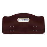 Joerns Traditional bed panel in Cordovan, with the AdvanceCare staff control set into the panel