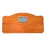 Joerns Traditional bed panel in Spiced Cherry, with the WeCare staff control set into the panel